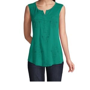 St. John's Bay Womens Split Crew Neck